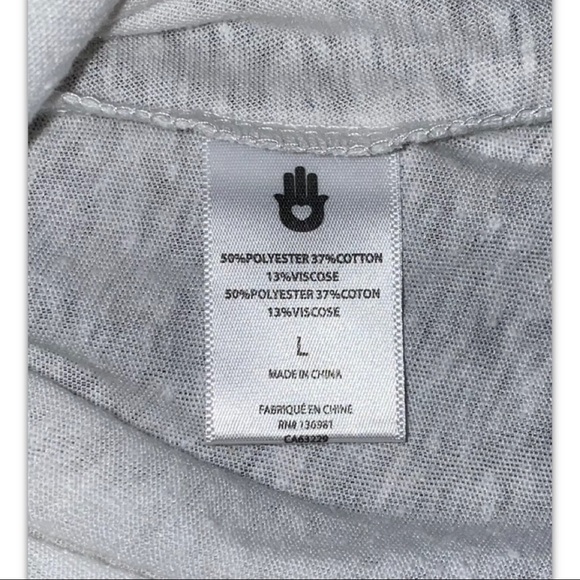 NWT spiritual gangster HAPPY crop tank Large white - Picture 7 of 7